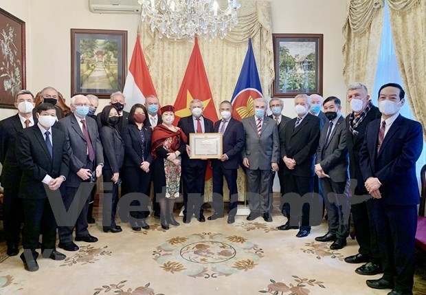 Hungary Vietnam Friendship Association honoured for active contributions to bilateral friendship