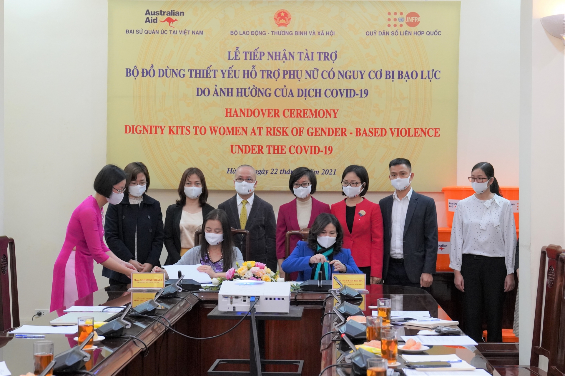 2,750 Dignity Kits support women and girls at risk of violence amidst COVID 19