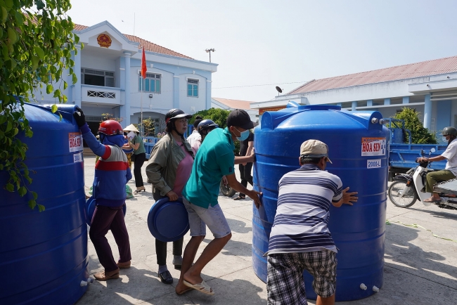 Habitat Vietnam assists Mekong Delta in building resilience to drought and saltwater intrusion