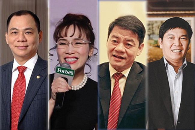 3 Vietnamese Billionaires among 1,000 Richest People in the World