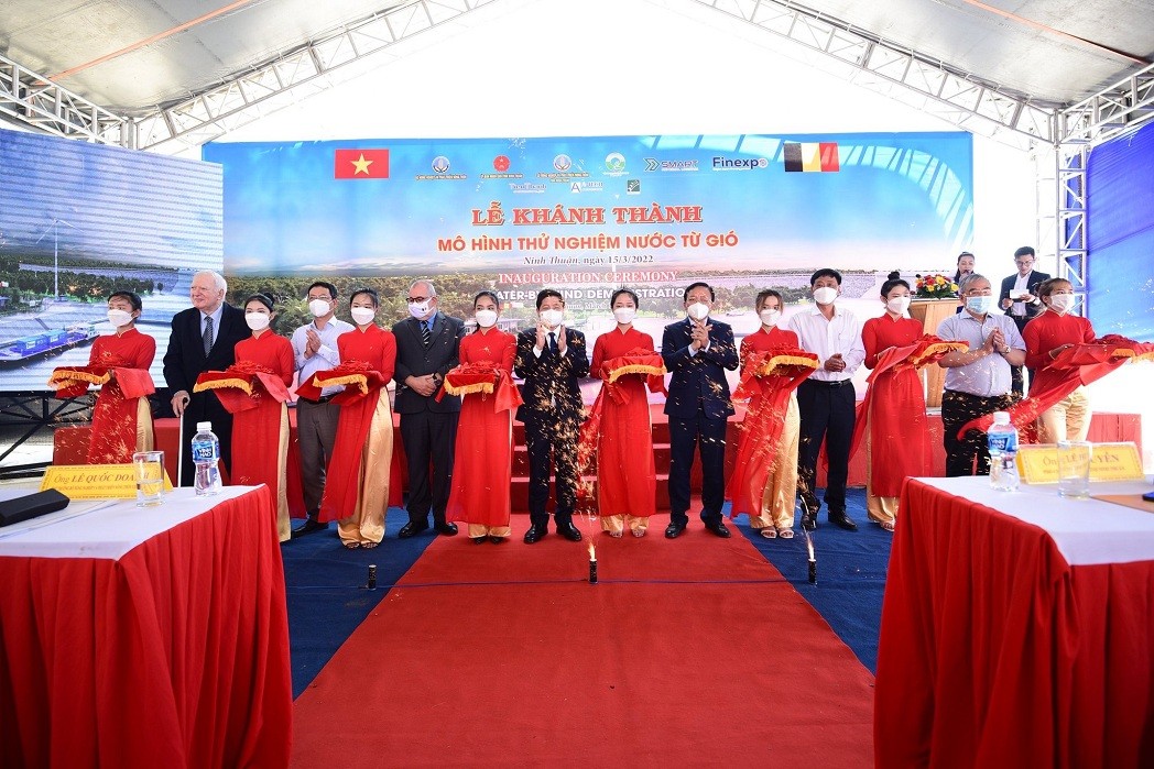 Belgian Co-Finances “Water-by-Wind demonstration” Project in Ninh Thuan