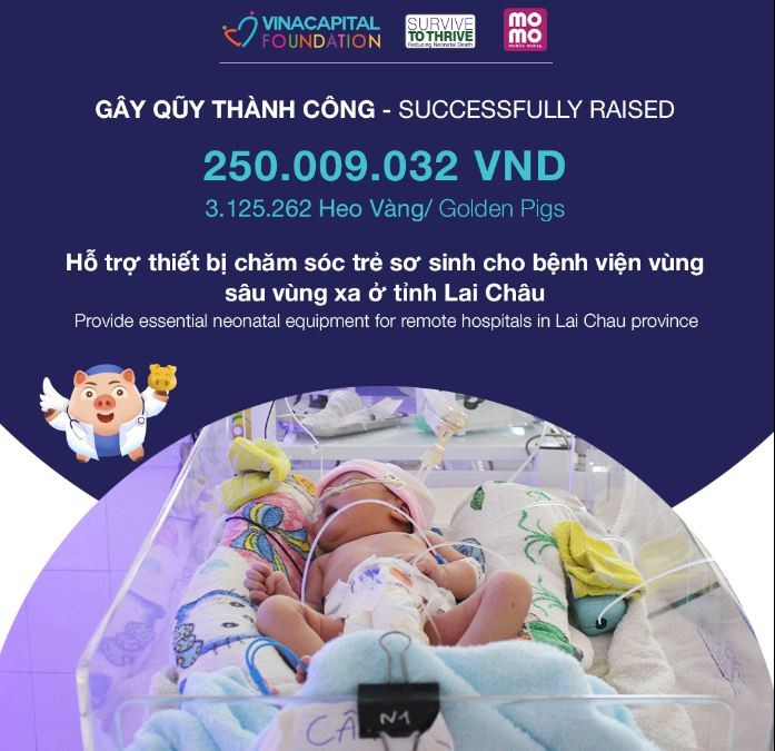 VCF to Provide Equipment to Better Neonatal Care in Northern Vietnam's Province