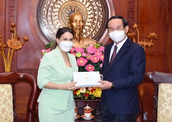 New Cuban Consul General Meets Secretary of Ho Chi Minh City Party Committee