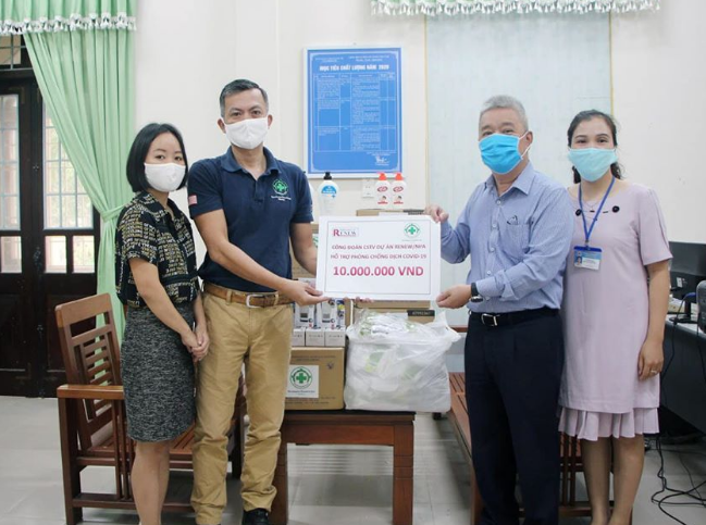 NPA/RENEW assist Quang Tri’ efforts in COVID-19 fight