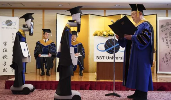 robots replace japanese students for graduation amid covid 19 crisis