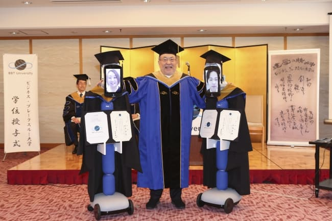 Robots replace Japanese students for graduation amid COVID-19 crisis