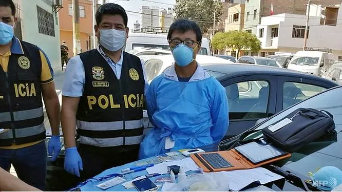 chinese man arrested for illegal covid 19 testing in peru