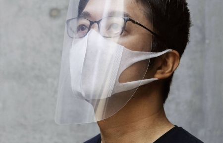 Japanese designer shares DIY face shield for COVID-19