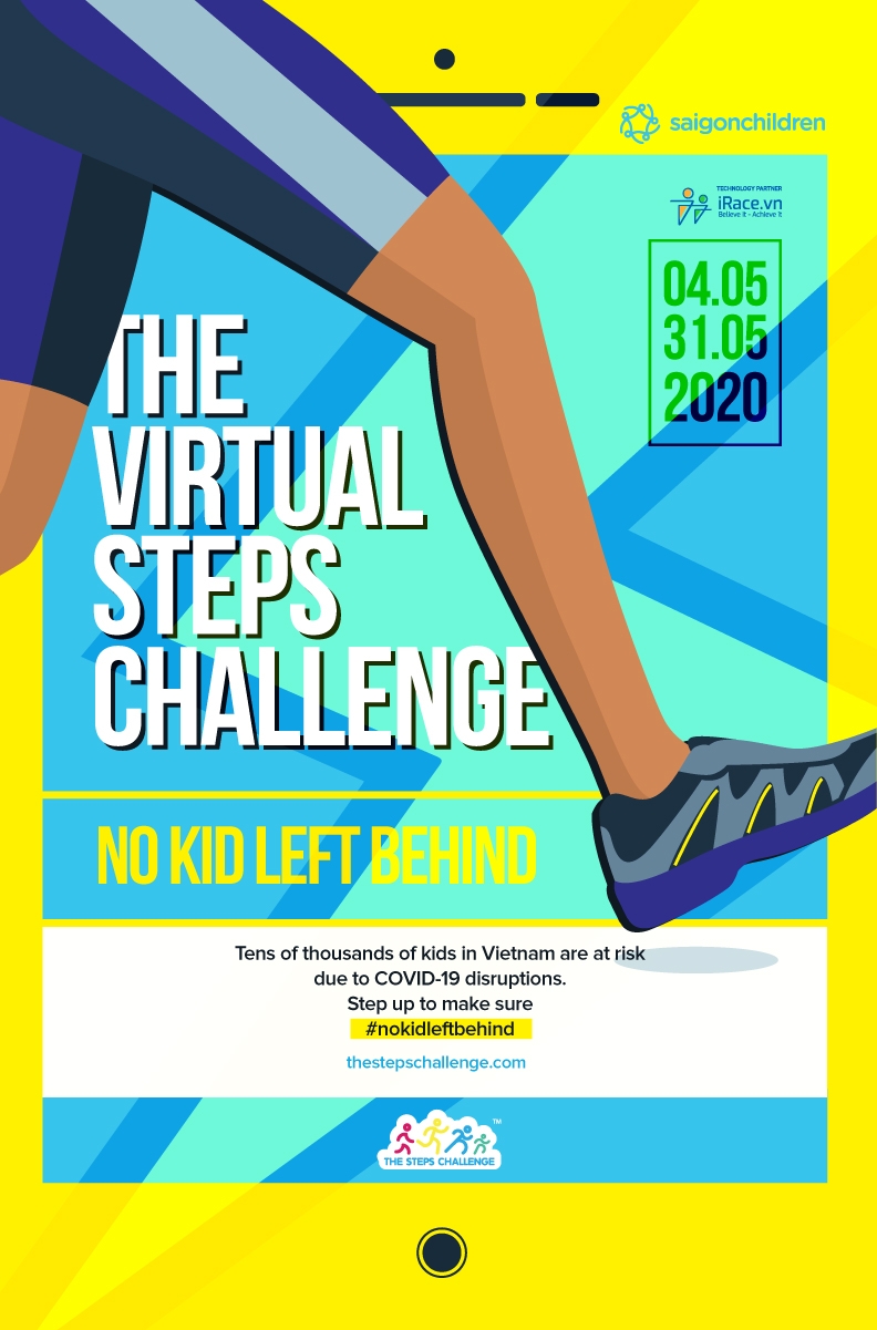 help vulnerable children get back to school after covid 19 with the virtual steps challenge