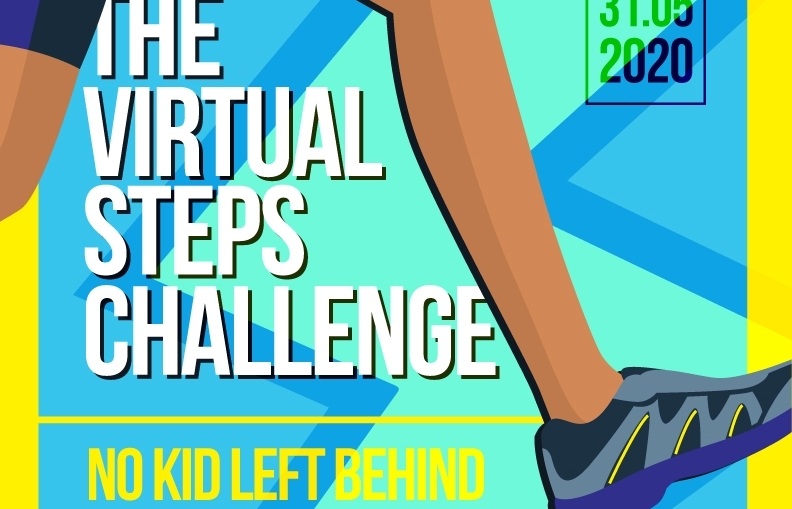 help vulnerable children get back to school after covid 19 with the virtual steps challenge