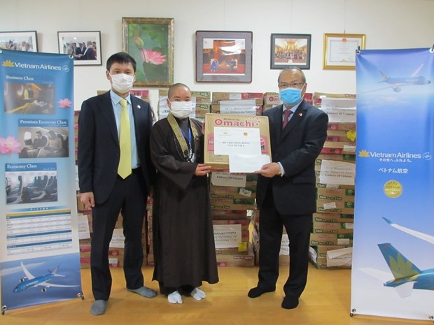 foreign representative agencies support covid 19 fight in japan laos