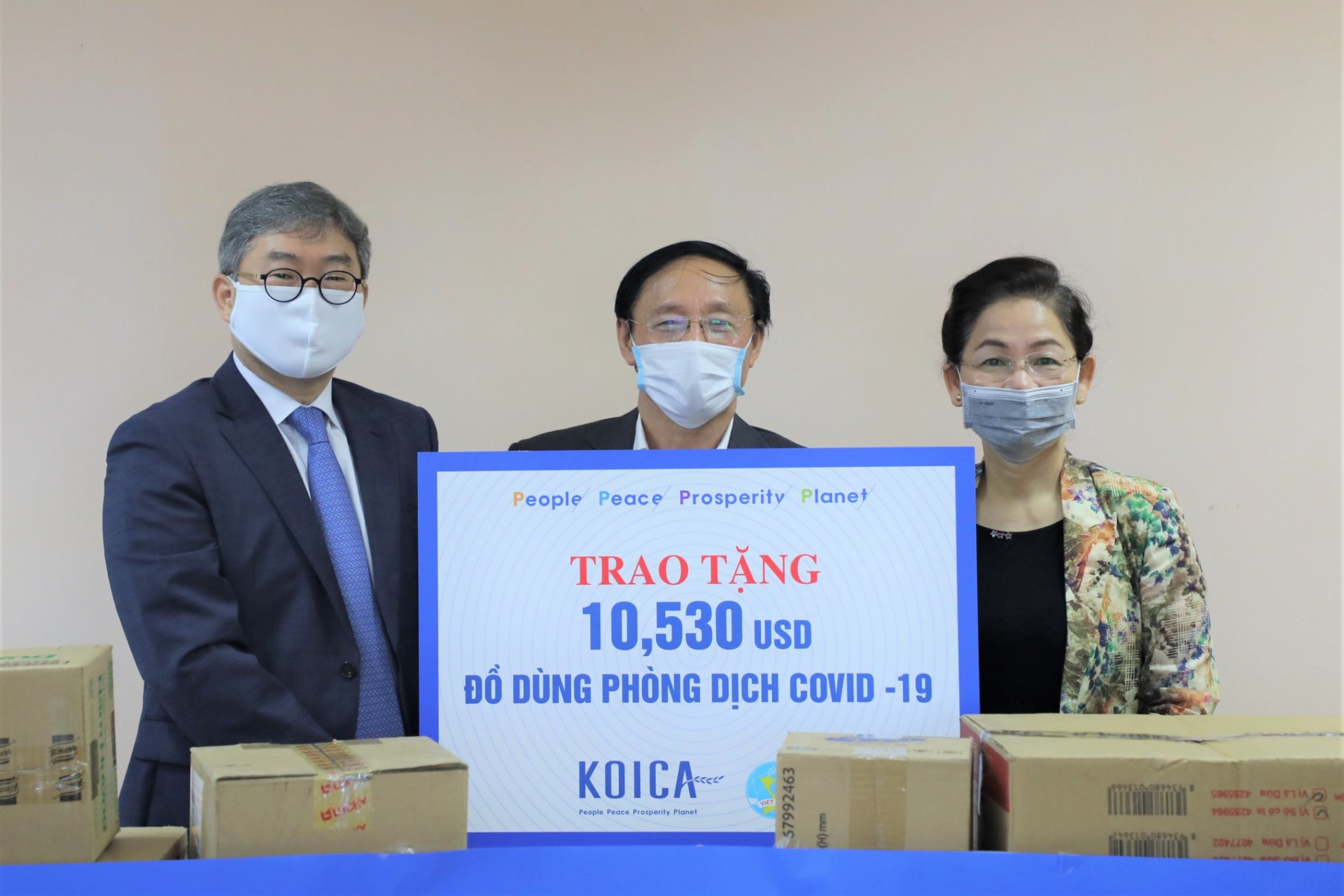 COVID-19: KOICA supports over USD 10,000 support package for needy women in Hanoi