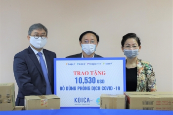 covid 19 koica supports over usd 10000 support package for needy women in hanoi