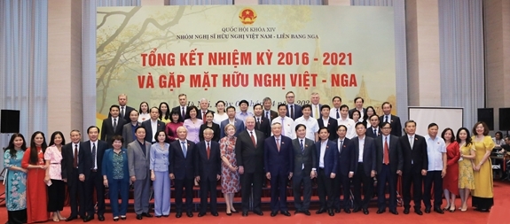Vietnam russia friendship parliamentarian group reviews its 2016-2021 tenure