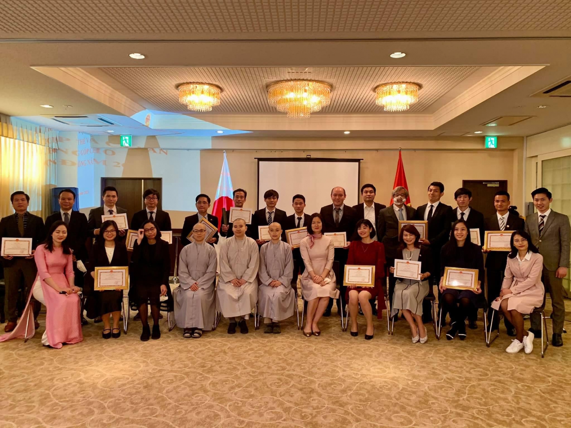 Embassy in Japan honours collectives and individuals for contributions to community