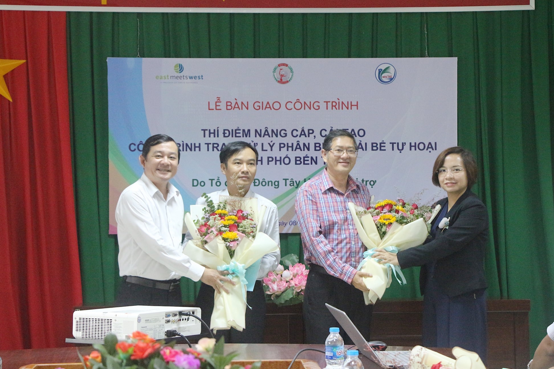 First fecal sludge treatment plant handed over to Ben Tre city
