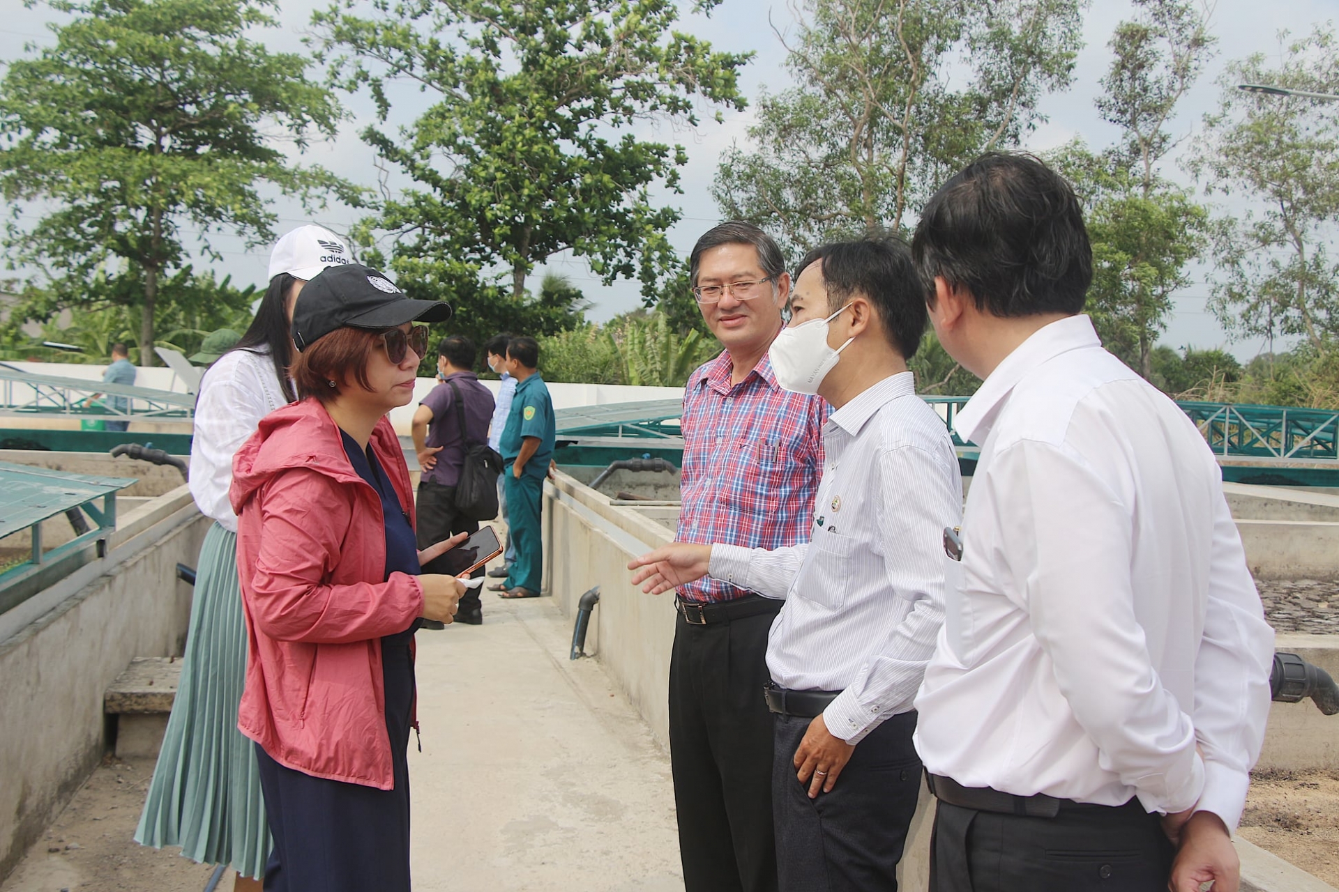 First fecal sludge treatment plant handed over to Ben Tre city