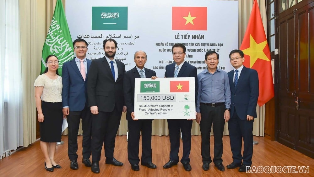 King Salman Relief Center support flood-affected community in central Vietnam