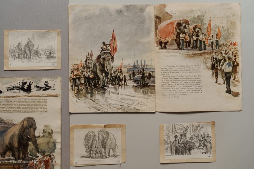 Exhibition Held in Moscow to Mark Centenary of Russian illustrator