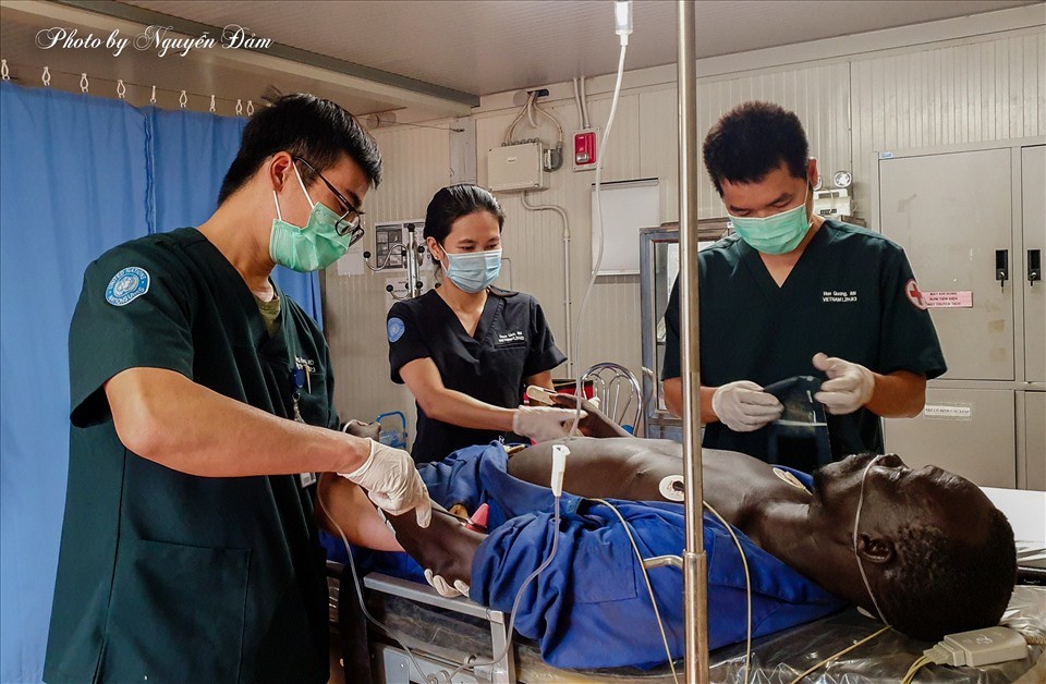 This is the 3rd stroke case treated during the tenure of more than 12 months at Vietnam's 3rd level 2 field hospital in South Sudan.