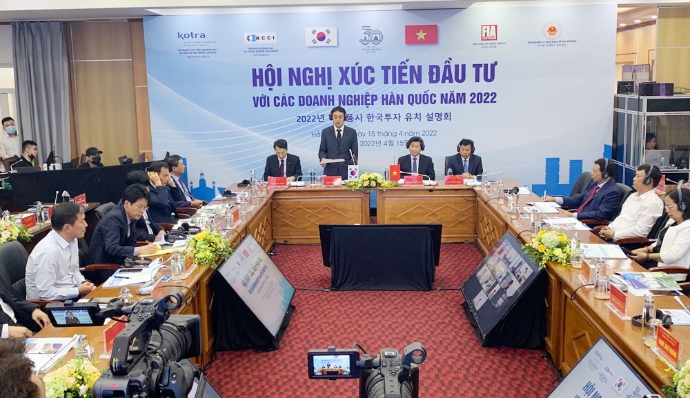 Hai Phong Welcomes Korean Investors to Invest in Electronics, High Technology Fields