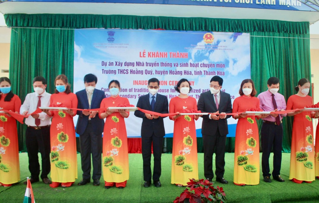 India-Funded Quick Impact Projects Benefit 2 Vietnamese Localities