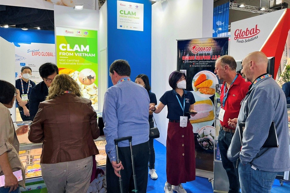 Vietnamese Seafoods Welcomed at Global Seafood Expo