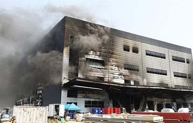 pm conveys condolences to rok after deadly warehouse fire kills 38