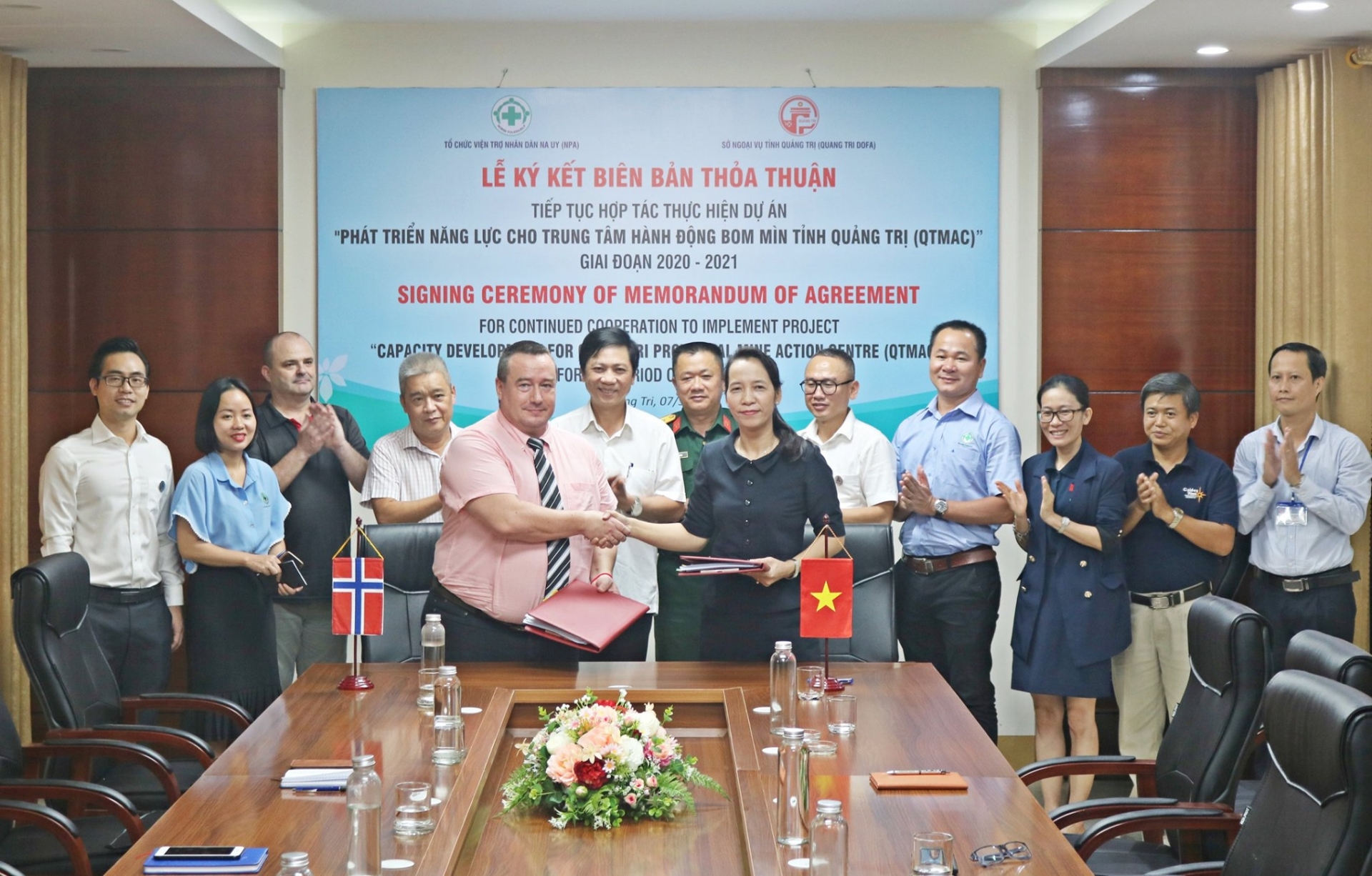 NPA continues support to UXO clearance and capacity development in Quang Tri