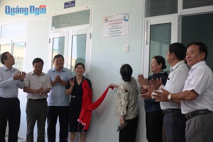 ngo builds new classrooms for children in quang ngai