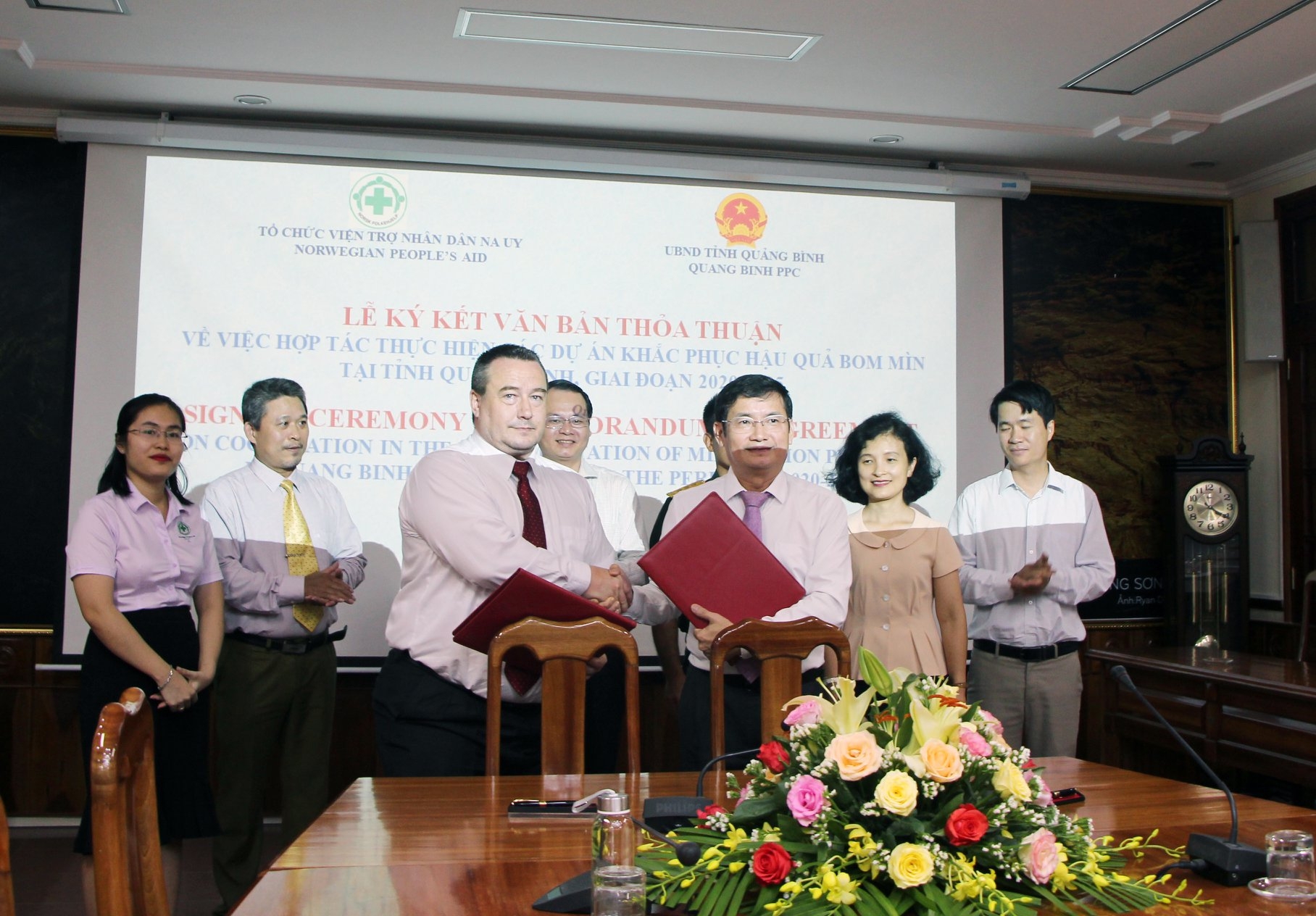 NPA expands survey and clear UXO in Quang Binh