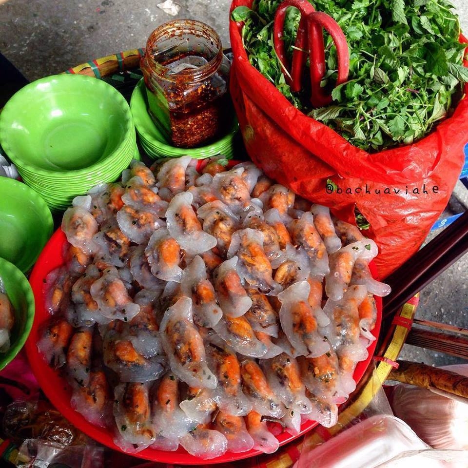 summer snack vietnamese transparent shrimp pork dumplings