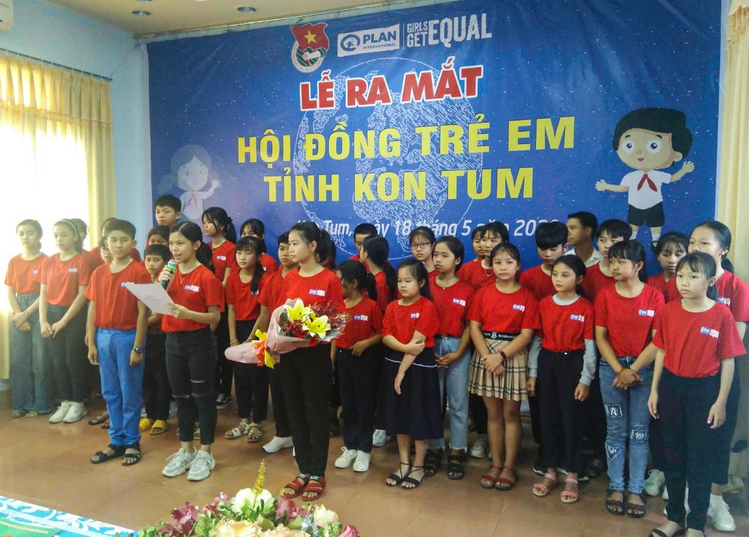 childrens council established in kon tum province