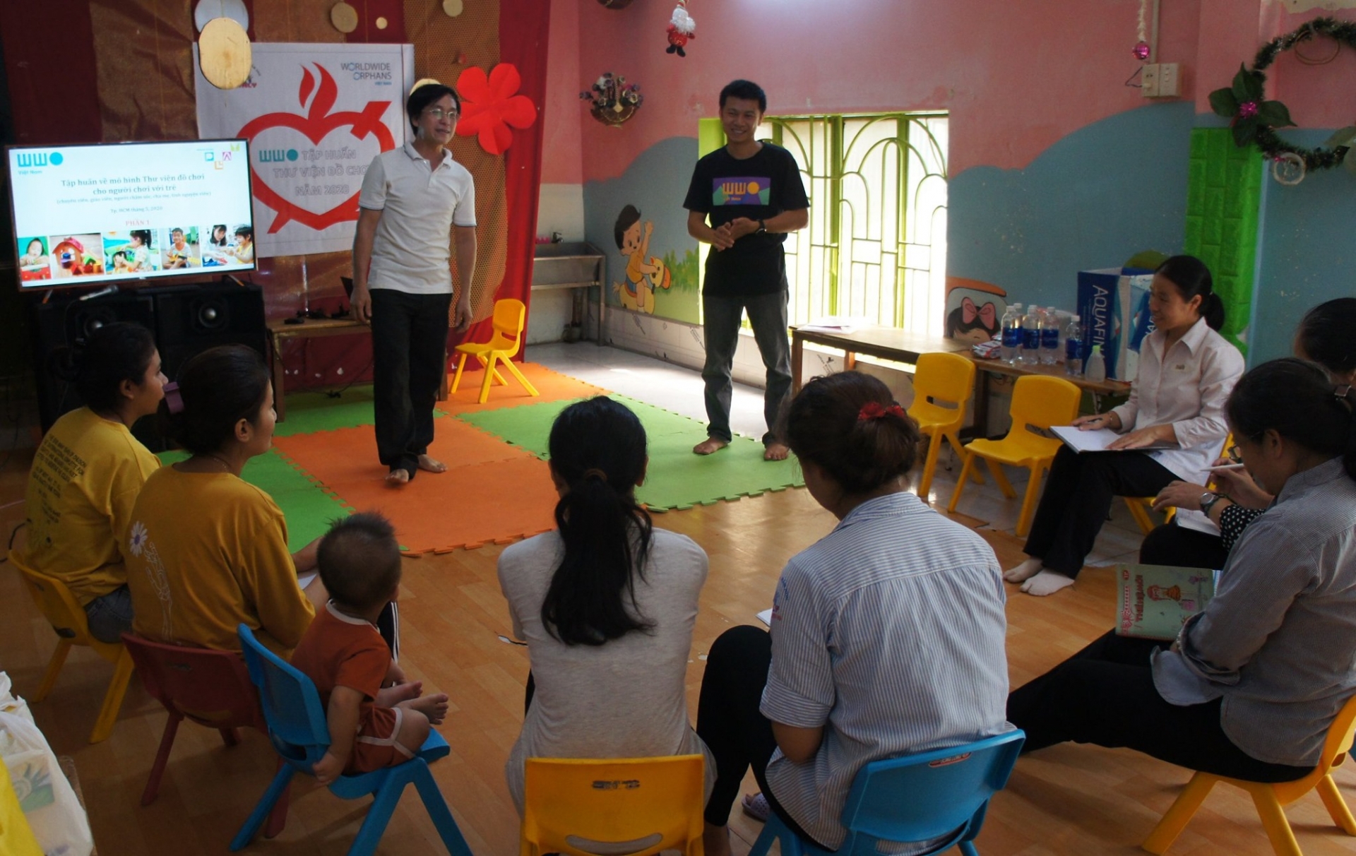 wwo launches 12th toy library in vietnam