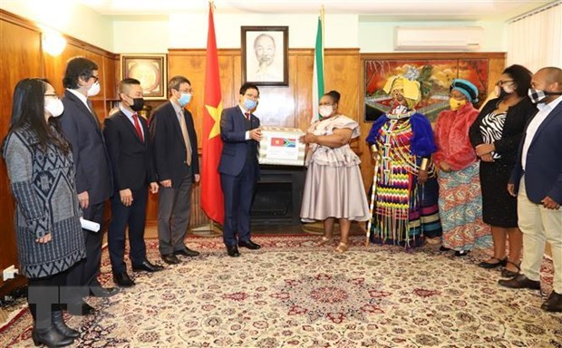 COVID-19 fight: Vietnamese Embassy presents gift to South Africa's hard-hit province