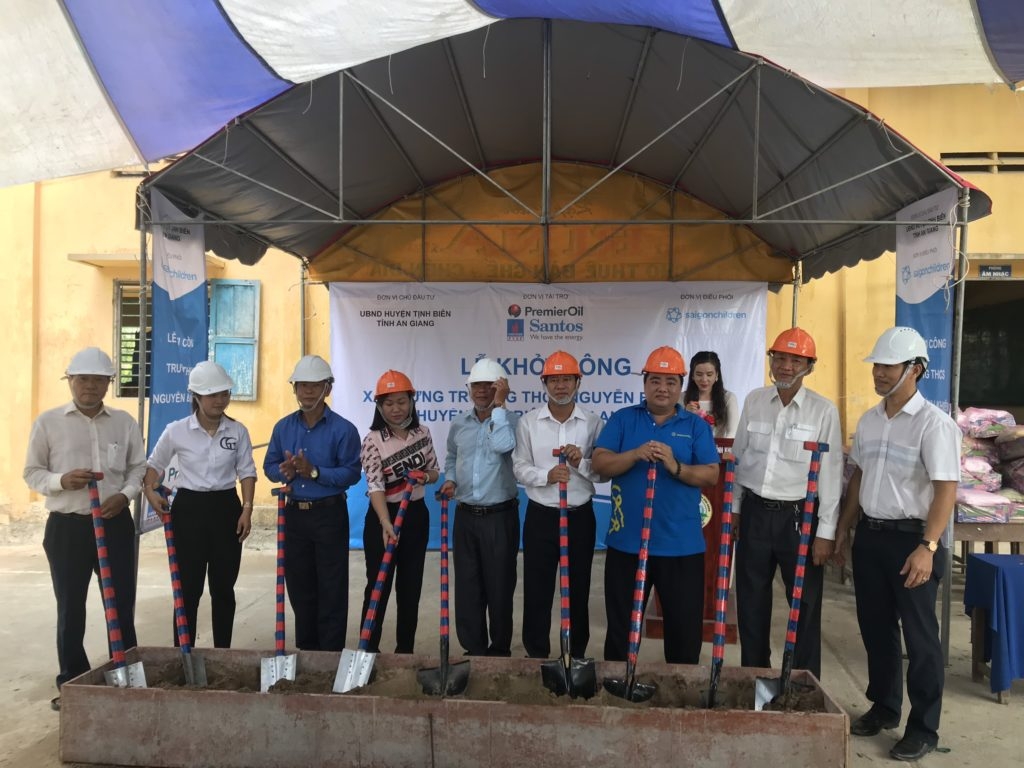 saigon childrens charity builds school in vietnams mekong delta amidst covid 19