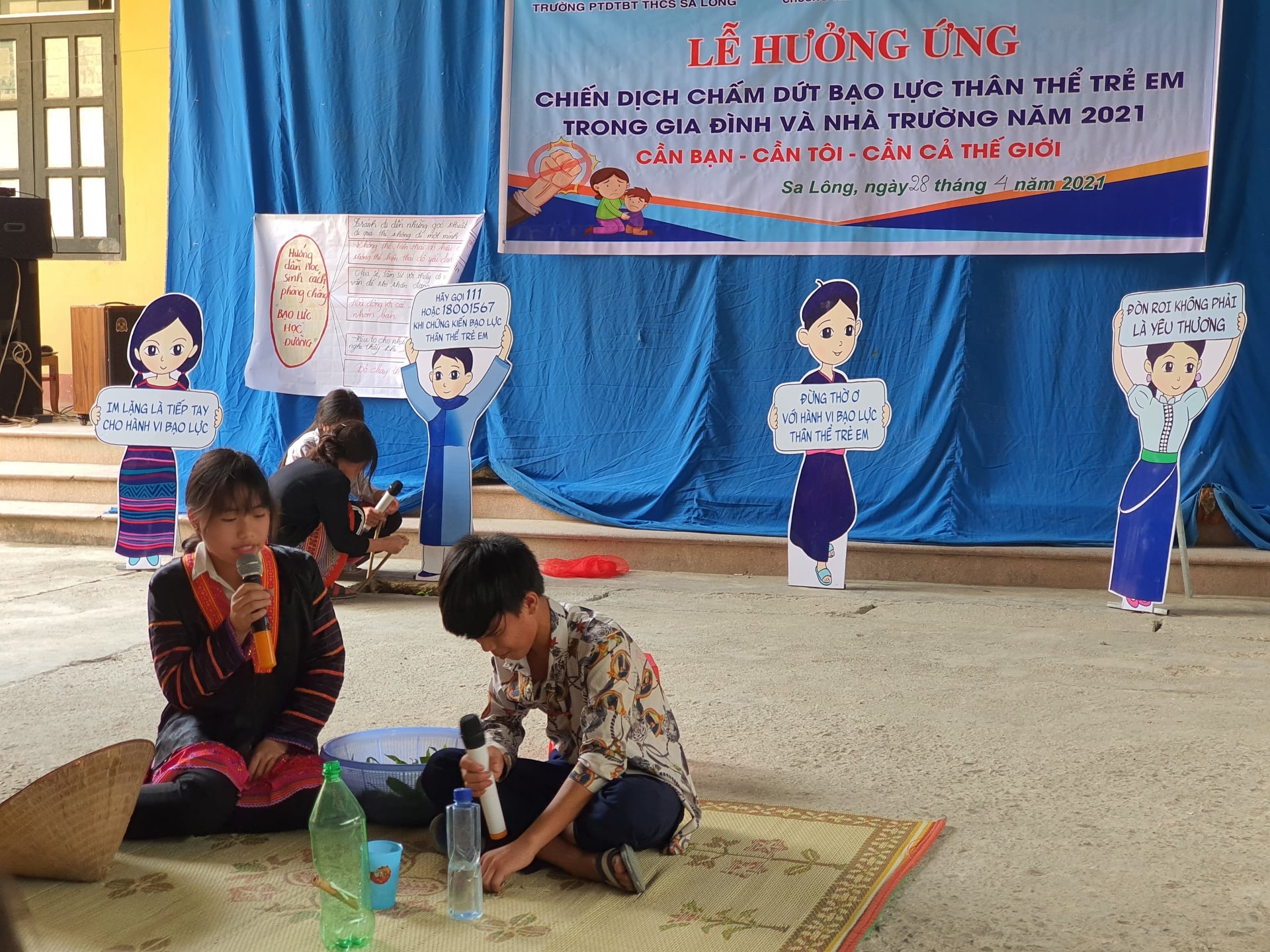 Rural district of Dien Bien province protecting children from violence