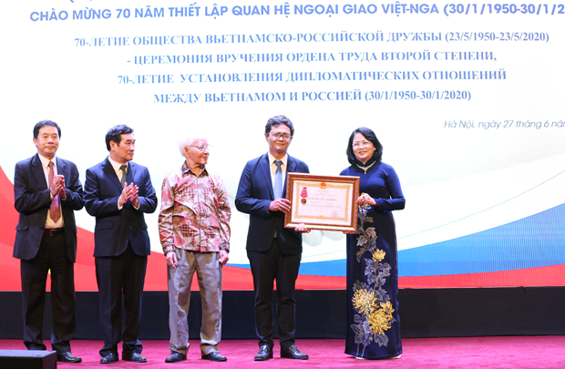 Vietnam-Russia Friendship Association holds online activities to mark 71st traditional day