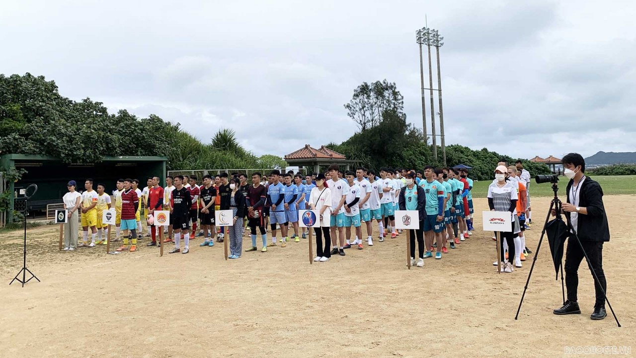 Football Tournament Connects Vietnamese Community in Okinawa (Japan)