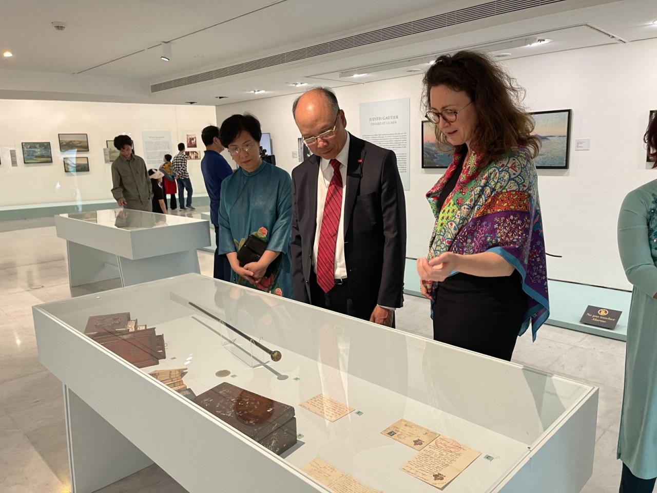 Vietnamese King Ham Nghi's Art Works Exhibited in France