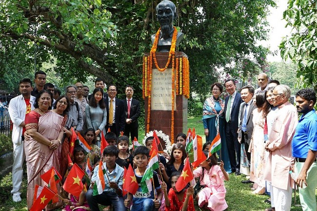 President Ho Chi Minh Commemorated in India's Kolkata City