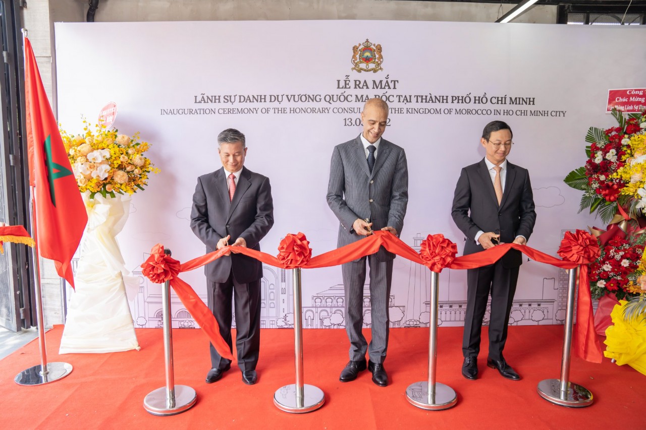 moroccos honorary consulate office opens in hcm city