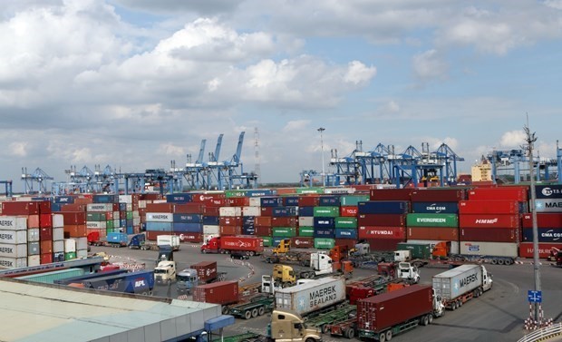 us vietnam customs work to reduce congestion at vietnams busiest container port