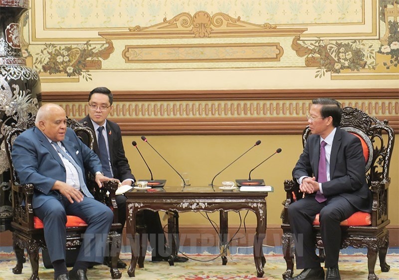 The New Cuban Ambassador Visits Ho Chi Minh City, Can Tho