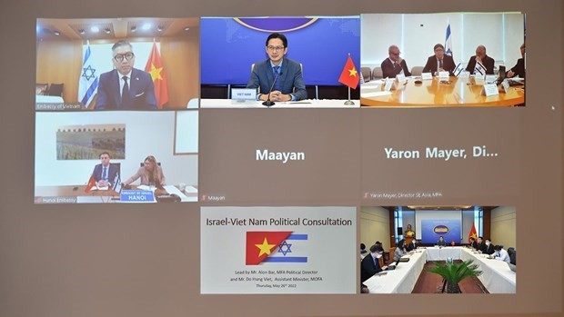 Vietnam, Israel Fourth Political Consultation Held Virtually