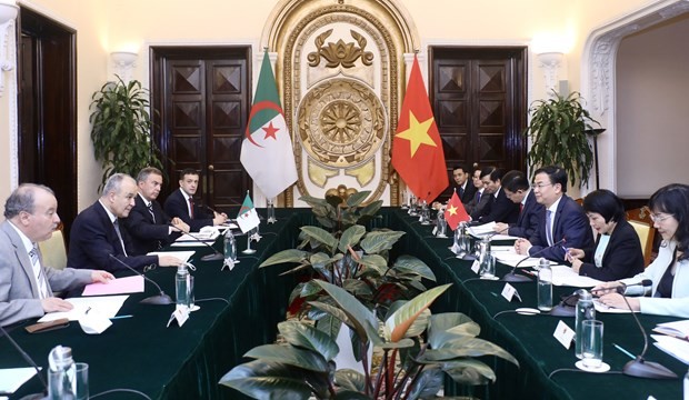 At the third political consultation between the Vietnamese Ministry of Foreign Affairs and the Algerian Ministry of Foreign Affairs and National Community Abroad. Photo: VNA