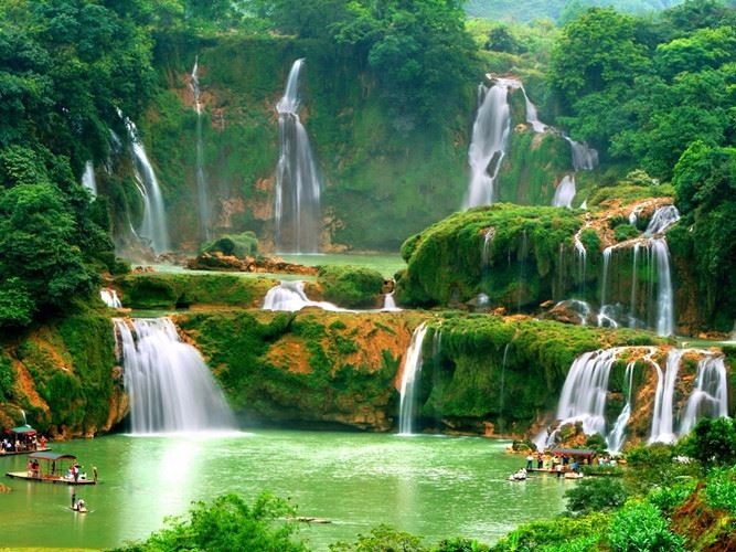 Ban Gioc Waterfall (Vietnam's Cao Bang Province) - A Masterpiece of Nature