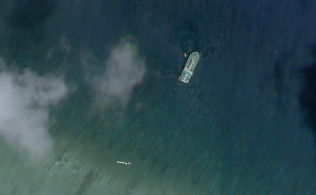 satellite images show china working on undersea cables in vietnams paracel islands