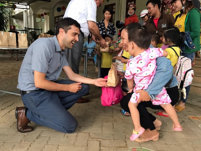 Belgium supports COVID-19 fight in Vietnam's central preschools