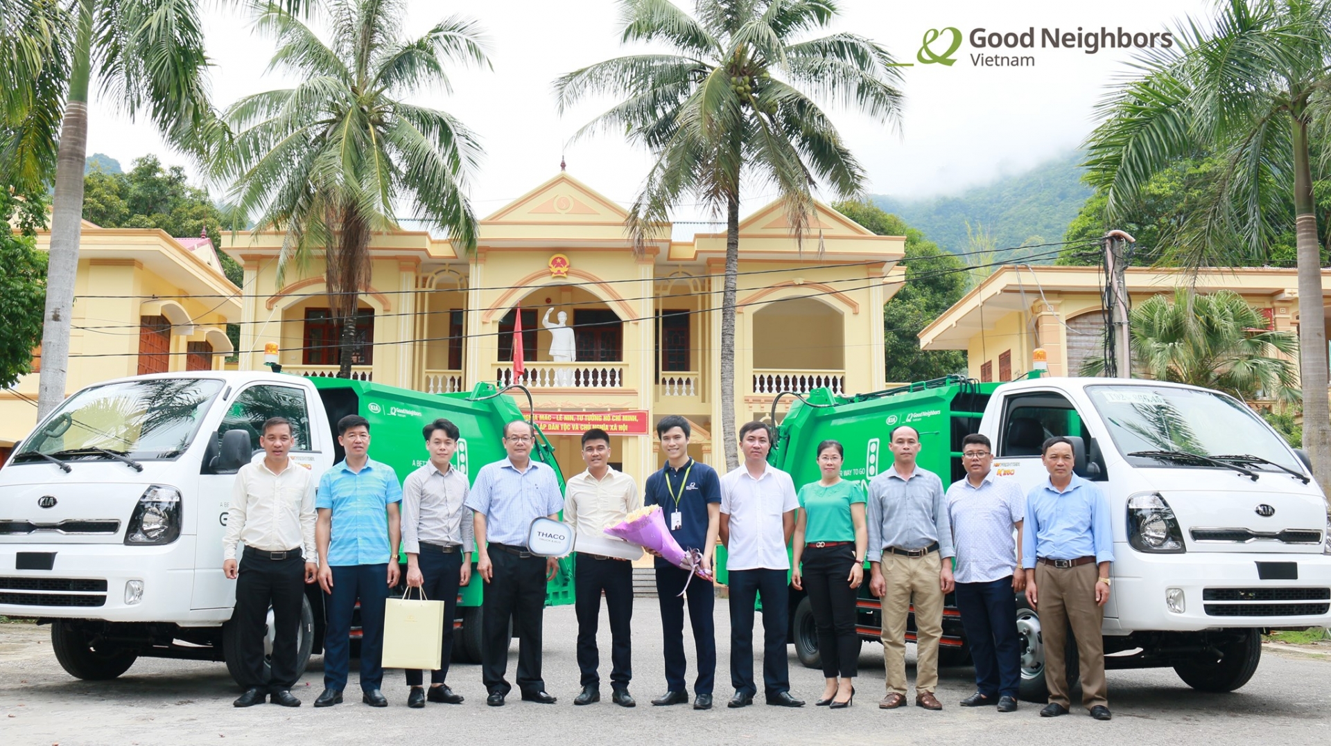 roks ngo supports mai chau to implement waste treatment project